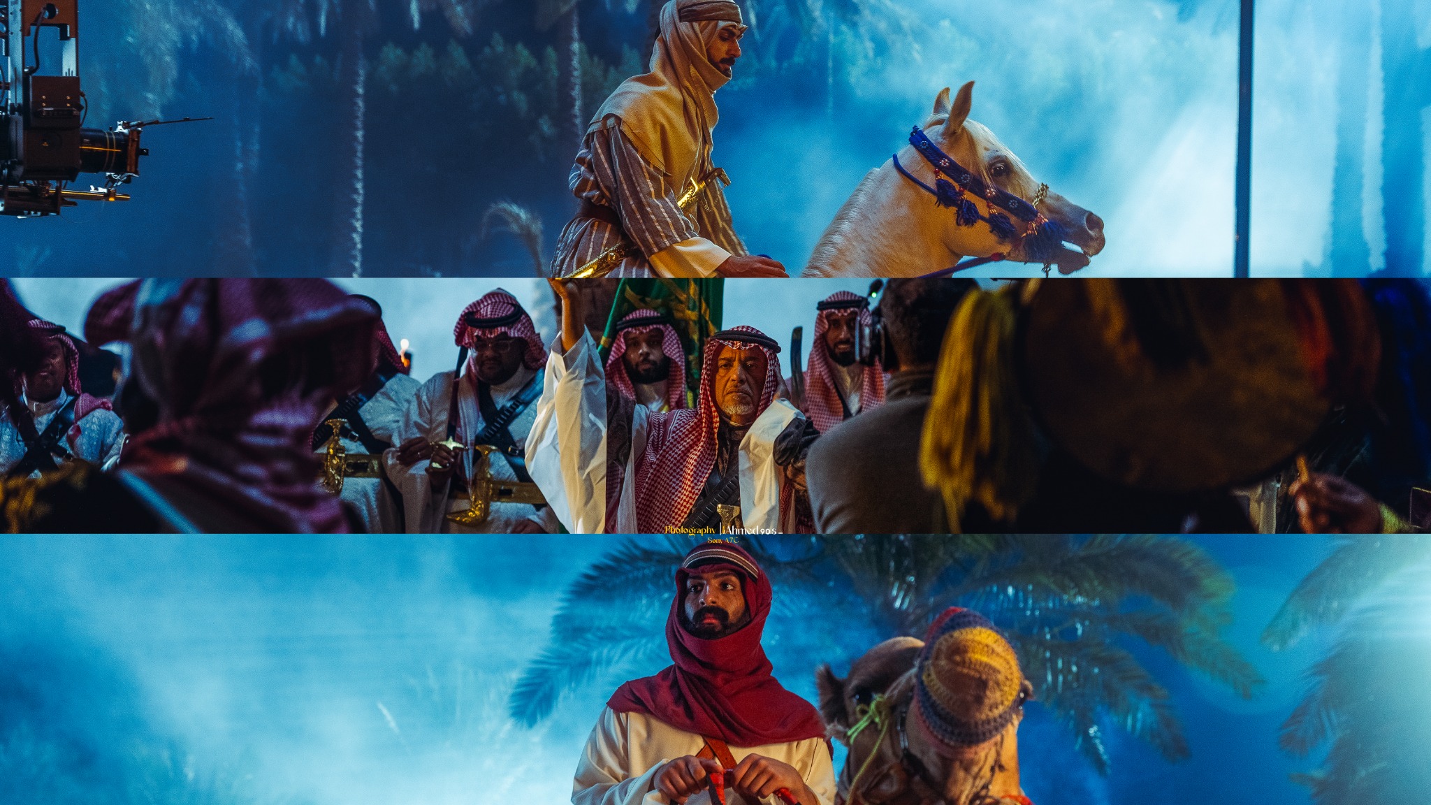 Cultural performance behind the scenes